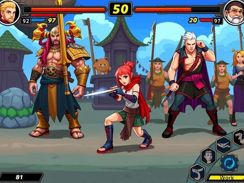 Ultimate Pixel Warriors character classes and customization options